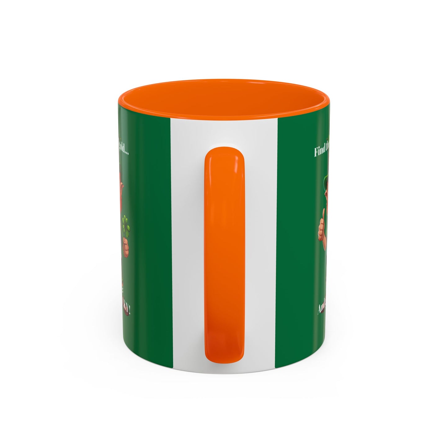 Accent Mug - Get Lucky M Design - 11oz