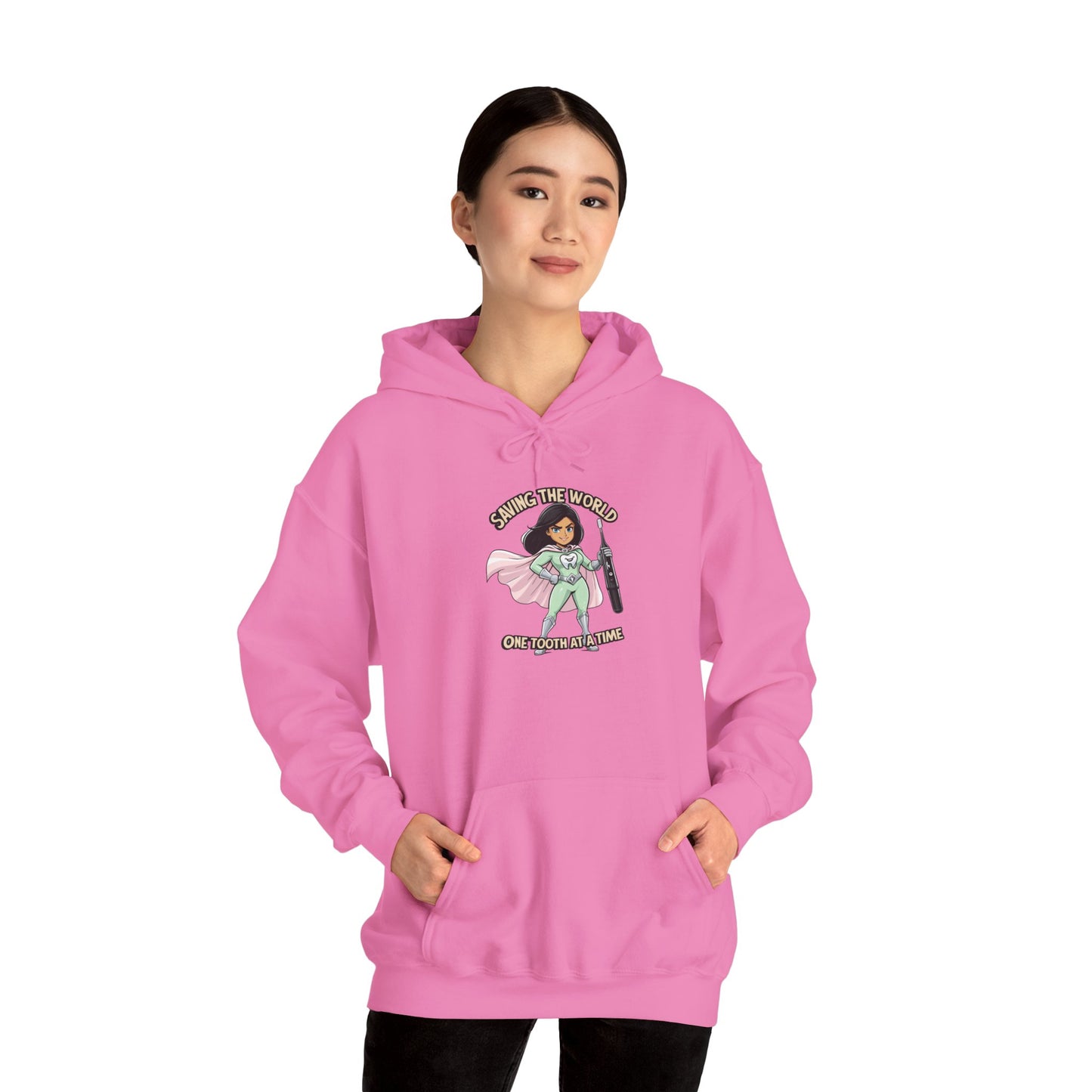 Super Smiles Defender - IW Unisex Heavy Blend™ Hooded Sweatshirt