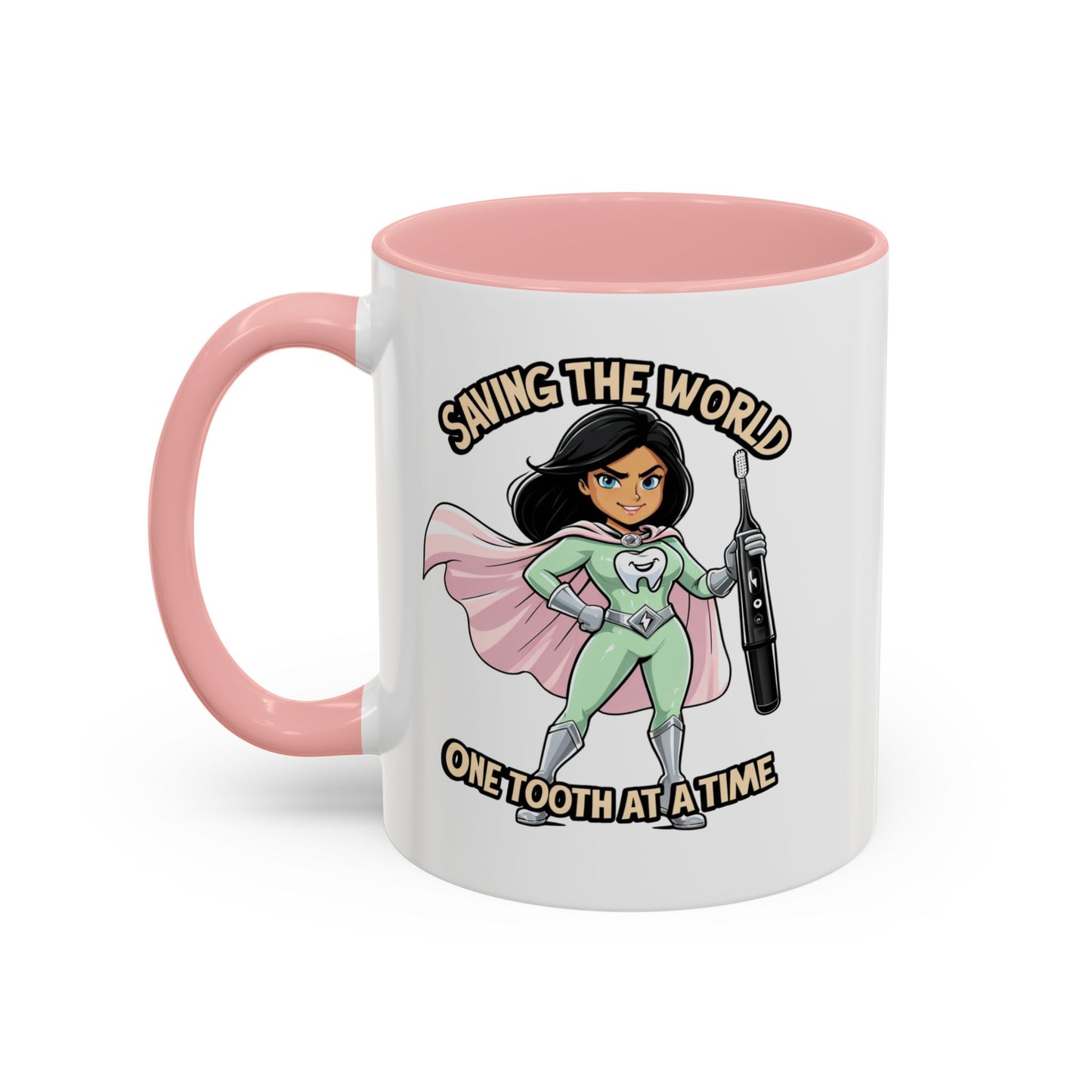 Super Smiles Defender - IW  Accent Coffee Mug (11oz)