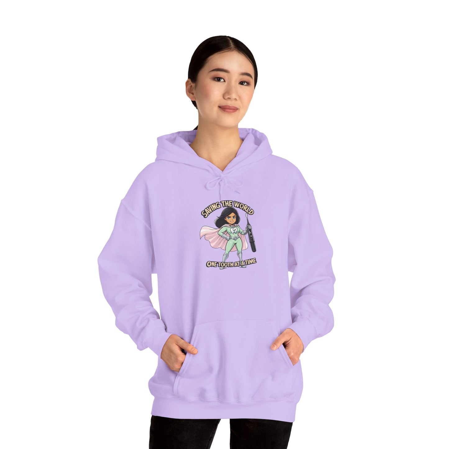 Super Smiles Defender - IW Unisex Heavy Blend™ Hooded Sweatshirt