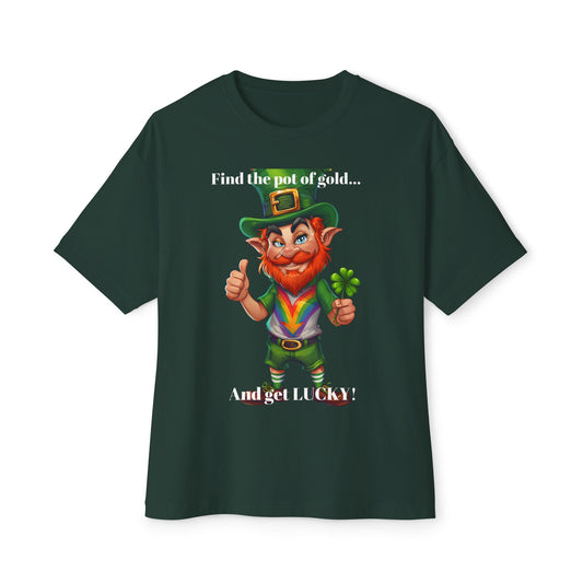 Get Lucky M Unisex Tee - Oversized Boxy Fit