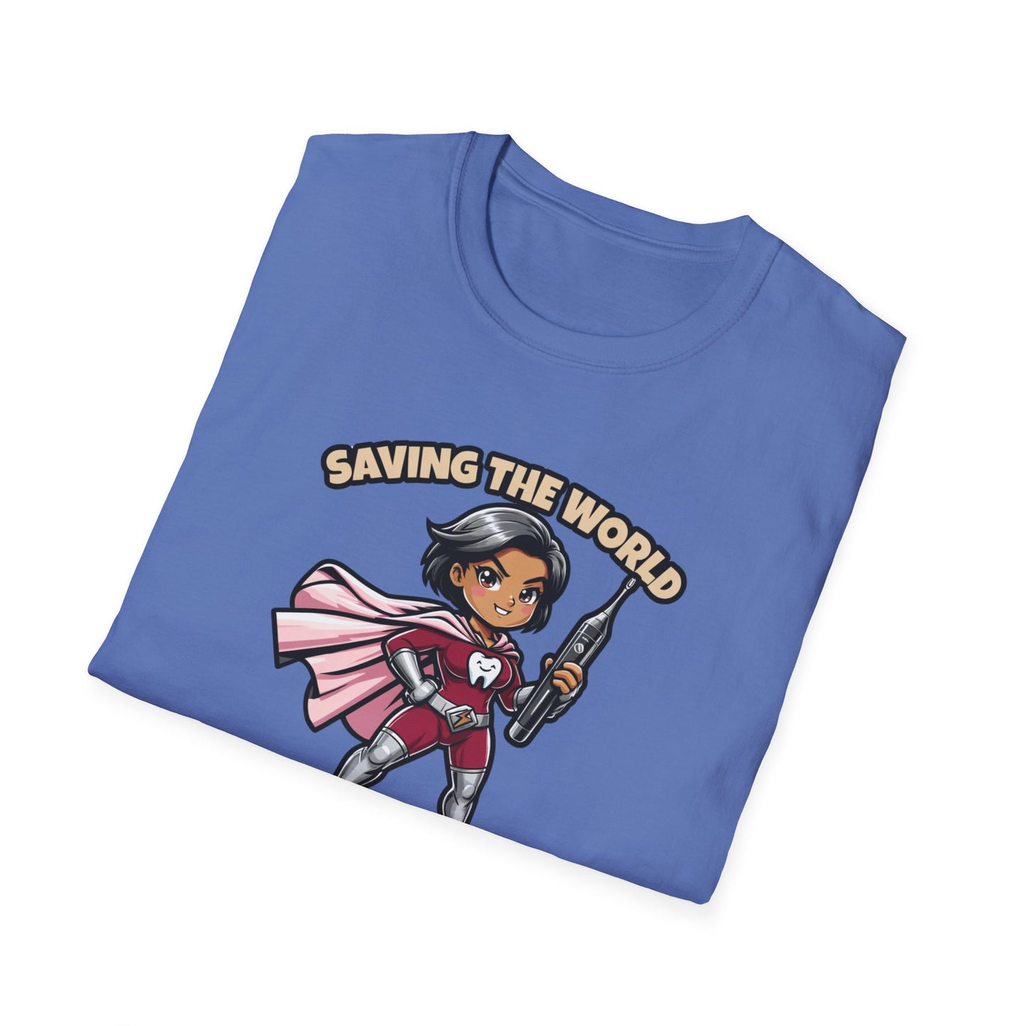 Super Smiles Defender - AW  Unisex Softstyle T-Shirt