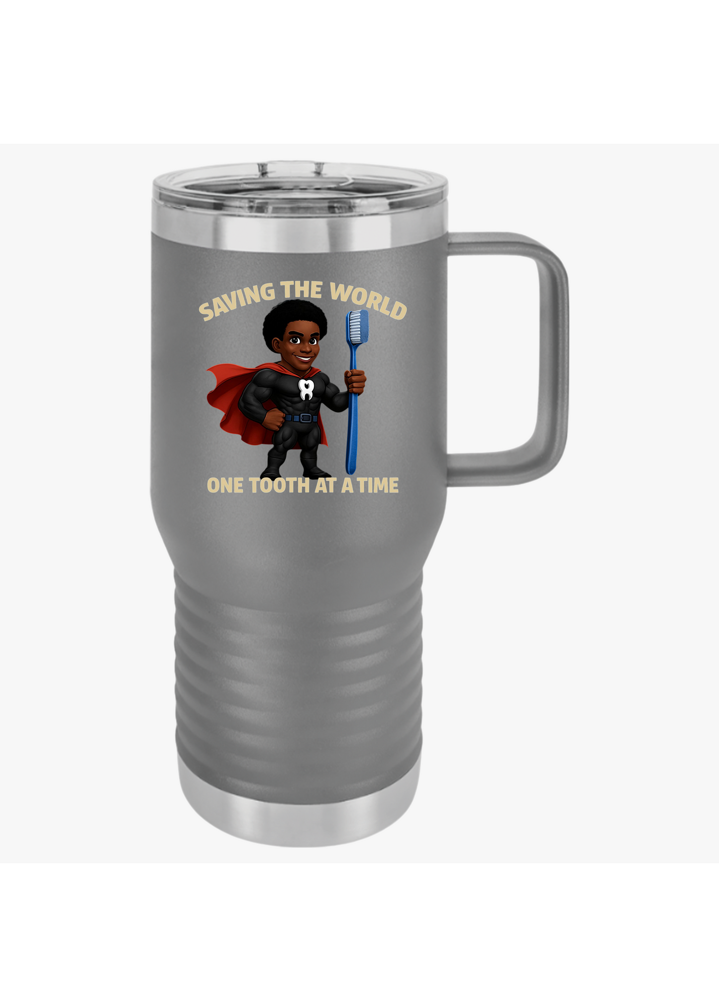 Super Smiles Defender - BM - Travel Mug, 20oz