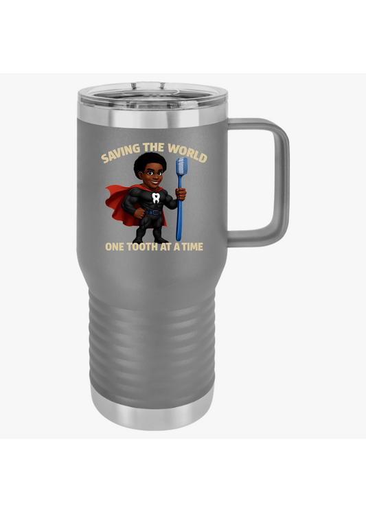 Super Smiles Defender - BM - Travel Mug, 20oz