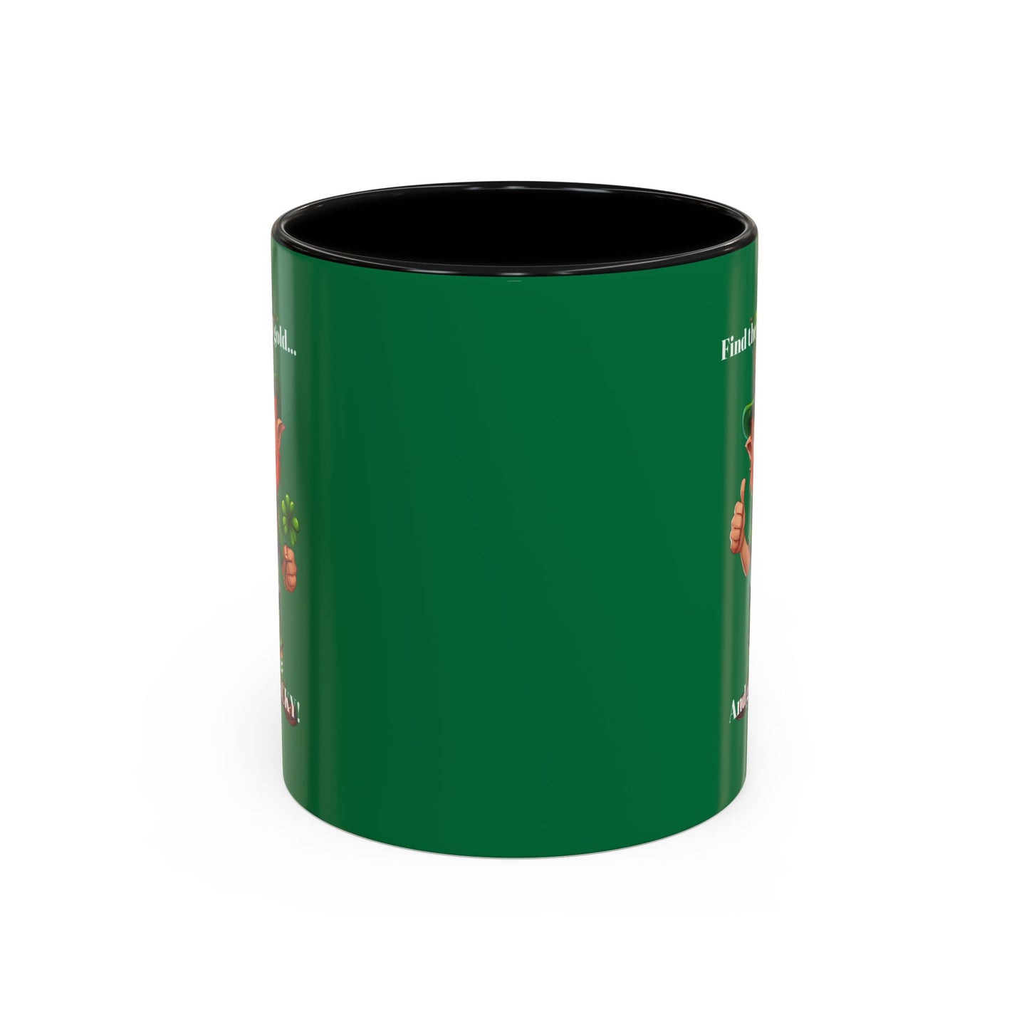 Accent Mug - Get Lucky M Design - 11oz