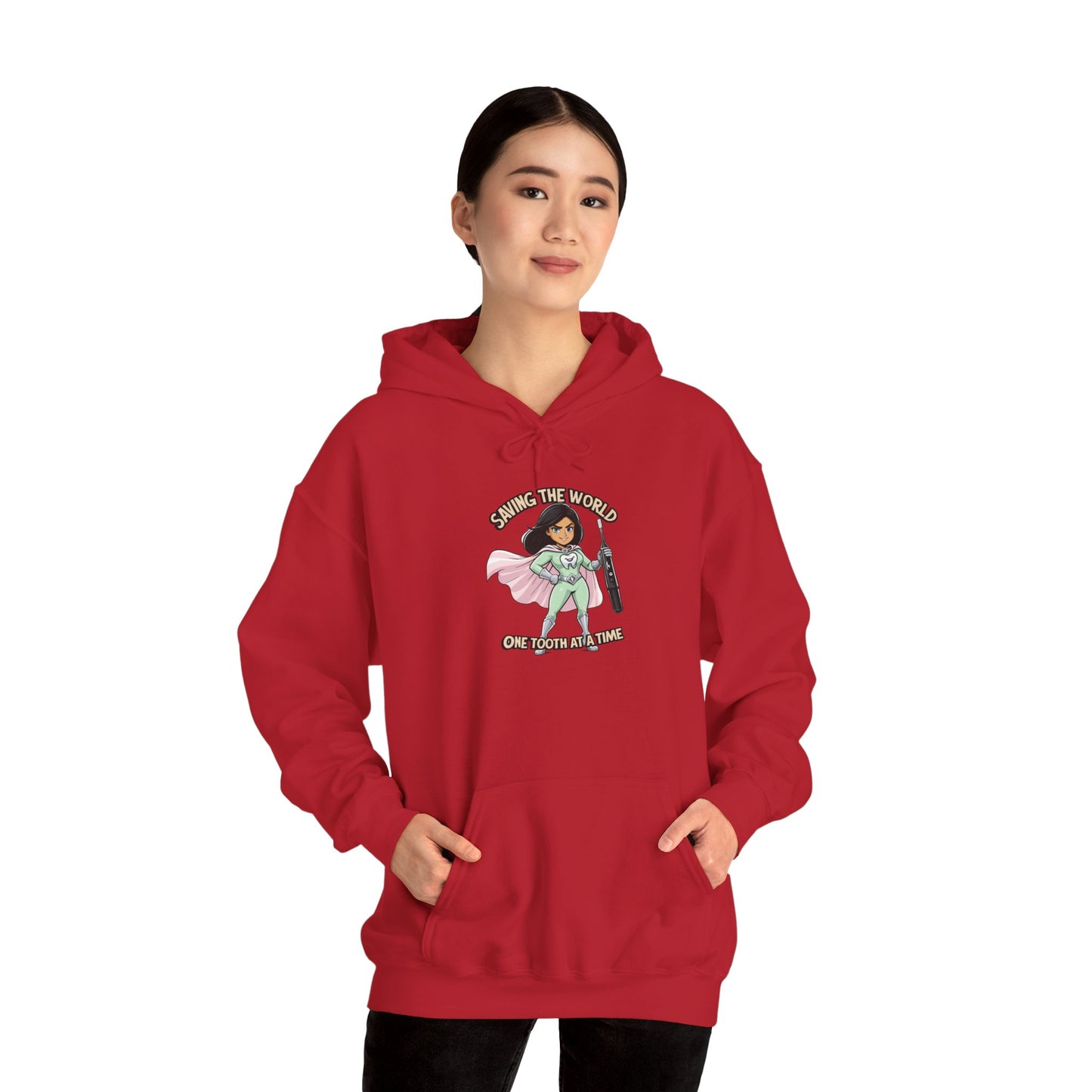 Super Smiles Defender - IW Unisex Heavy Blend™ Hooded Sweatshirt