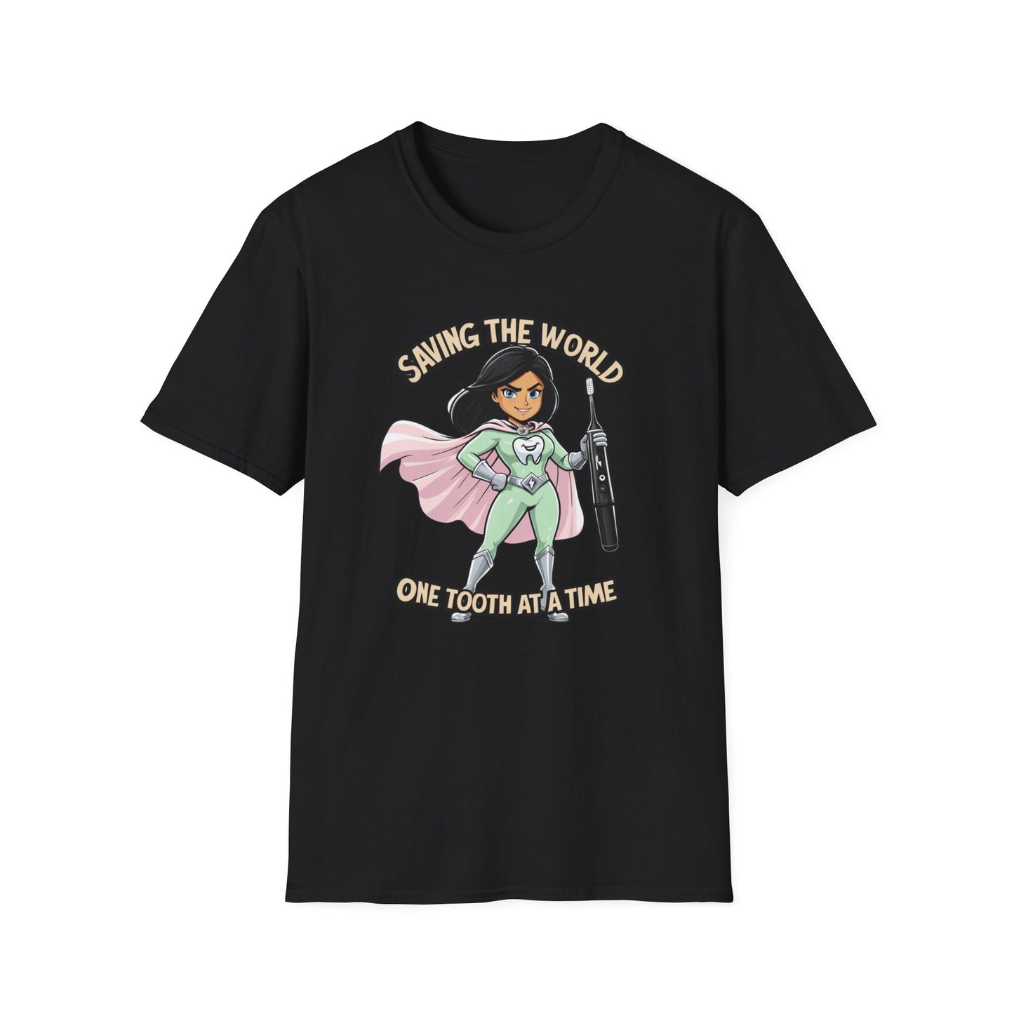 Super Smiles Defender - IW  Unisex Softstyle T-Shirt