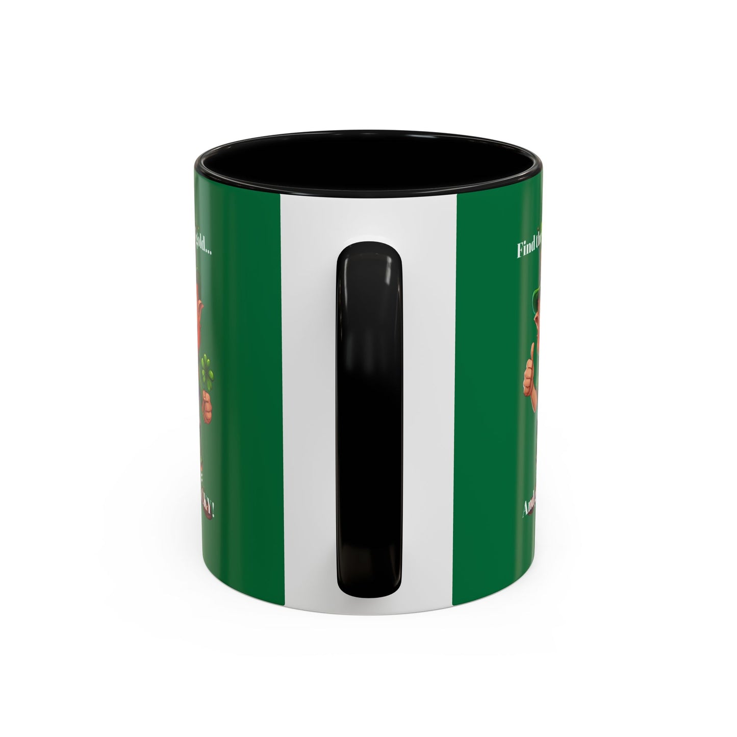 Accent Mug - Get Lucky M Design - 11oz