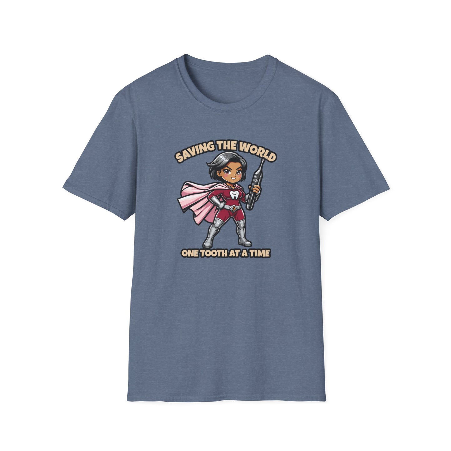 Super Smiles Defender - AW  Unisex Softstyle T-Shirt