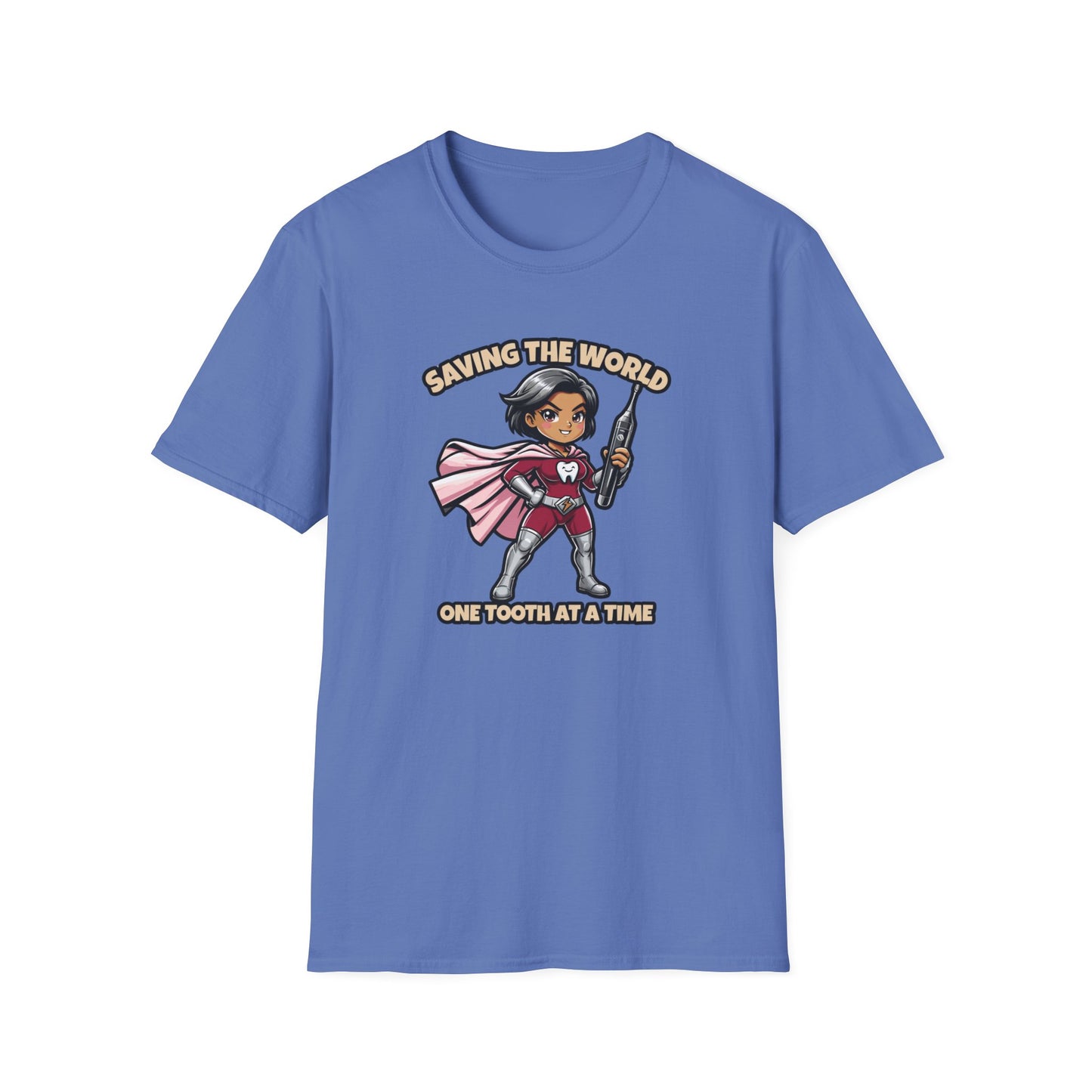 Super Smiles Defender - AW  Unisex Softstyle T-Shirt