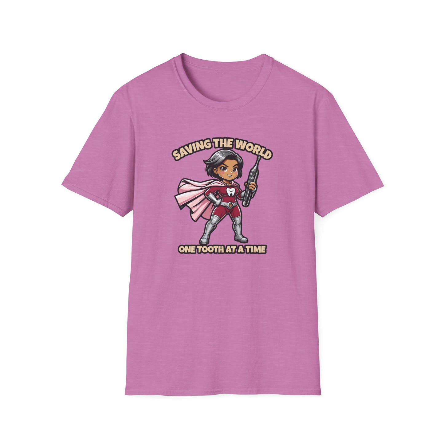 Super Smiles Defender - AW  Unisex Softstyle T-Shirt