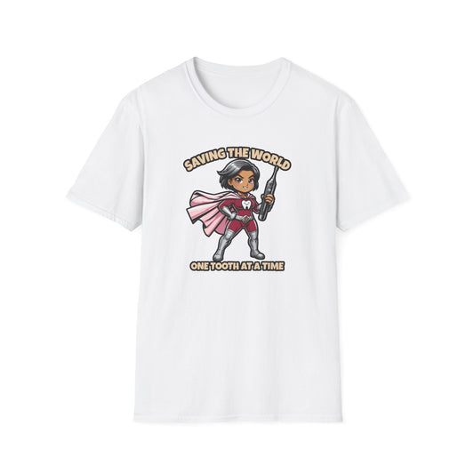 Super Smiles Defender - AW  Unisex Softstyle T-Shirt