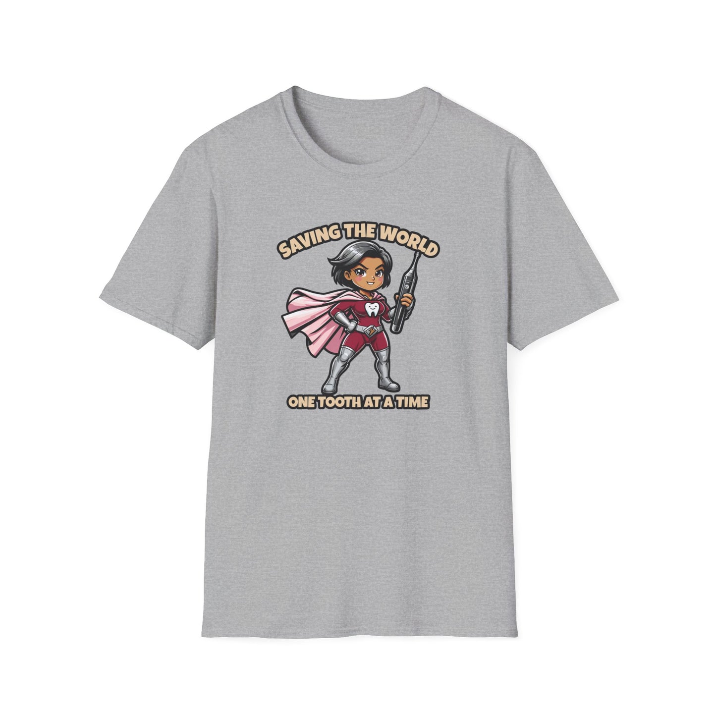 Super Smiles Defender - AW  Unisex Softstyle T-Shirt