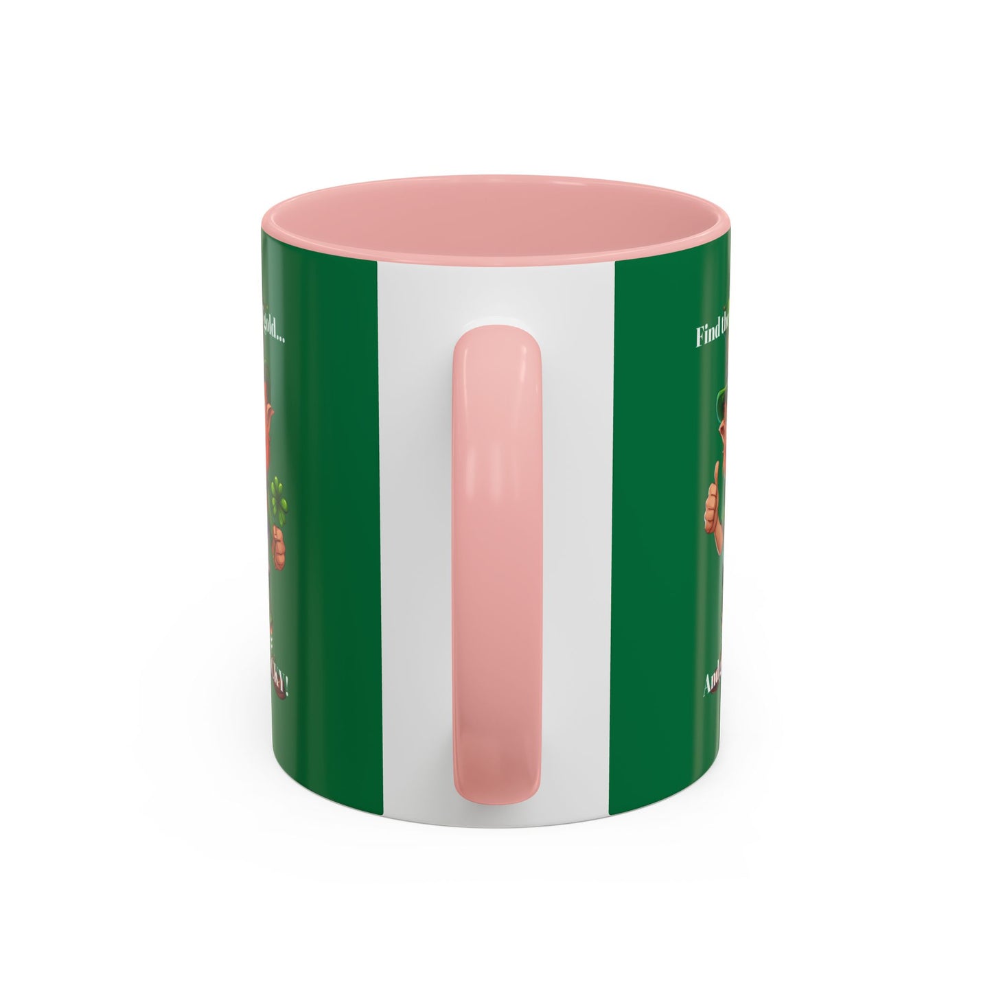 Accent Mug - Get Lucky M Design - 11oz