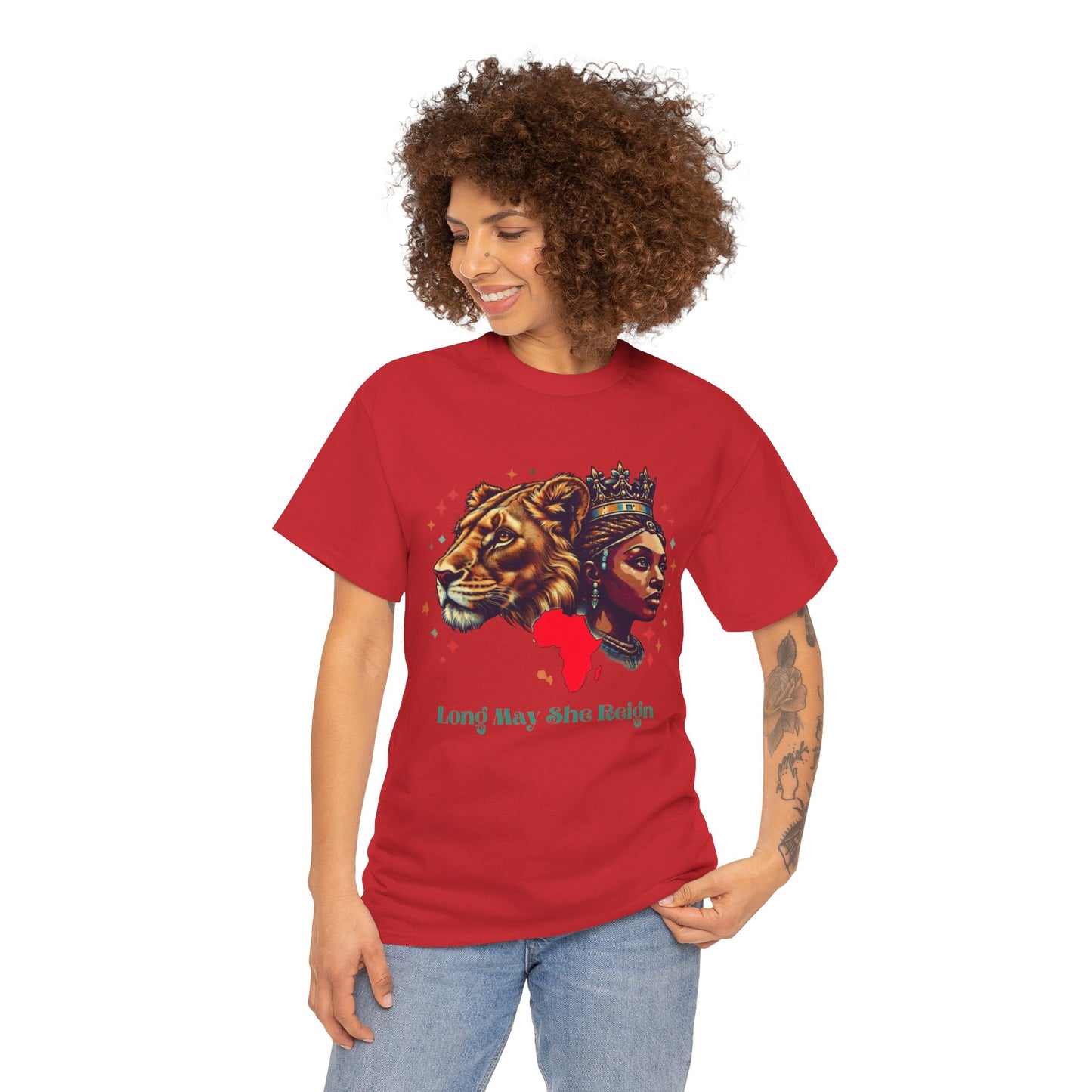 Long May She Reign Unisex Heavy Cotton Tee