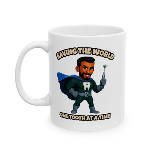 Super Smiles Defender - IM Ceramic Mug, (11oz)