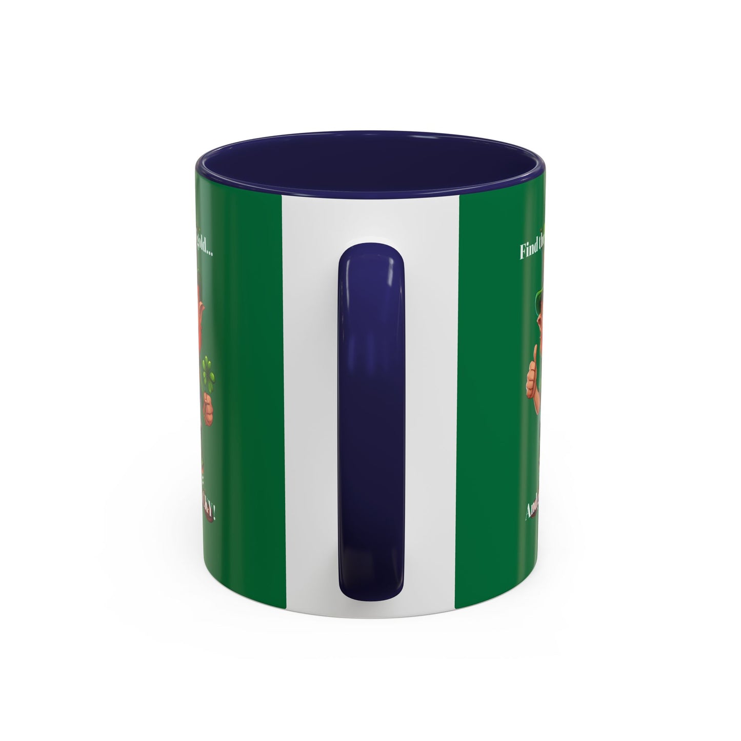 Accent Mug - Get Lucky M Design - 11oz