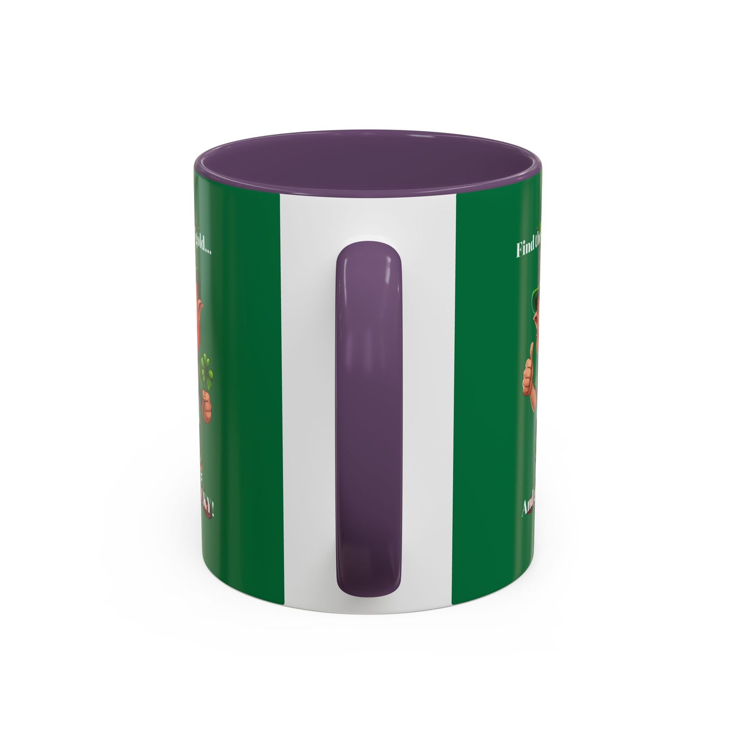Accent Mug - Get Lucky M Design - 11oz