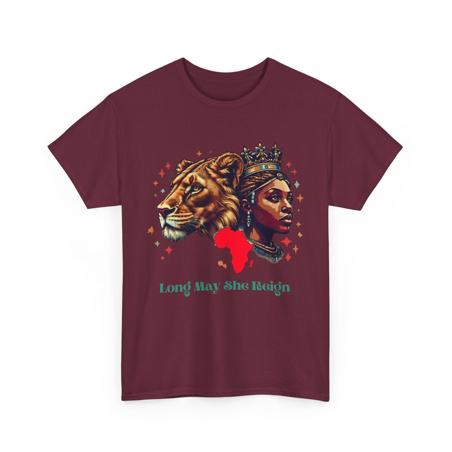 Long May She Reign Unisex Heavy Cotton Tee