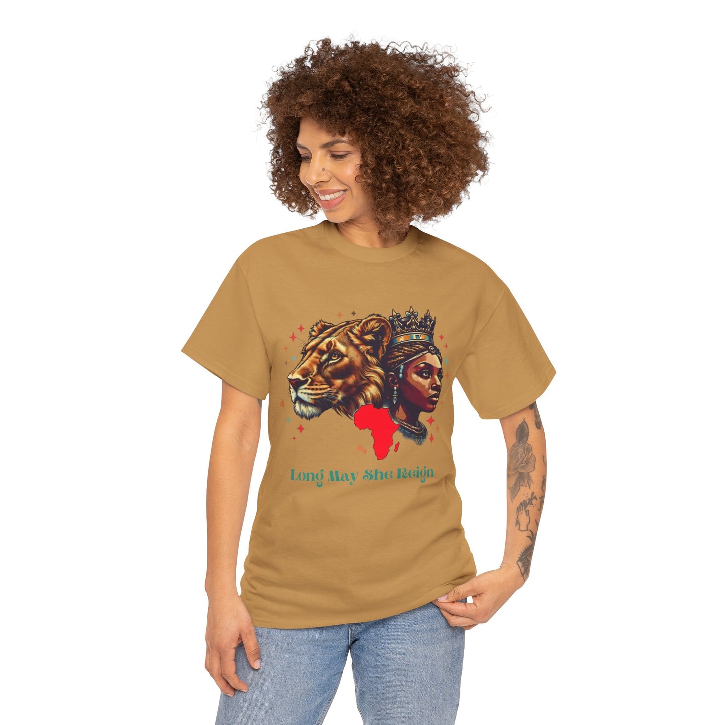 Long May She Reign Unisex Heavy Cotton Tee