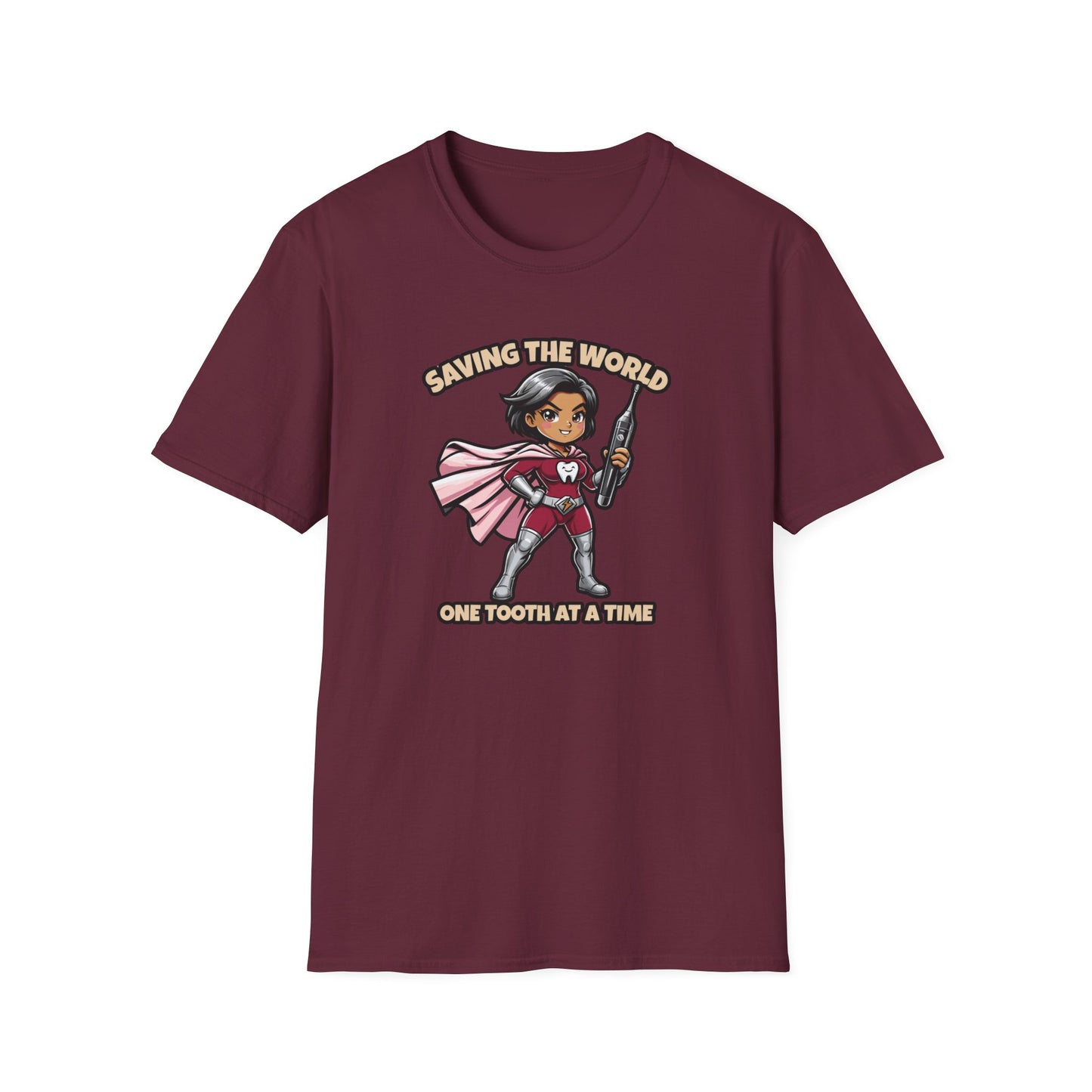 Super Smiles Defender - AW  Unisex Softstyle T-Shirt
