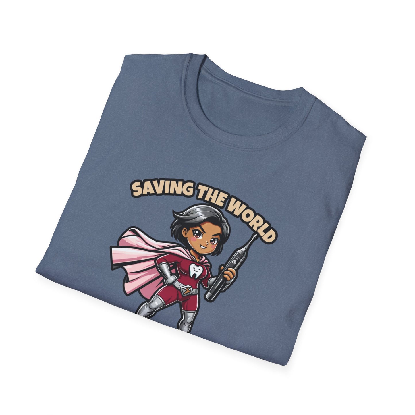 Super Smiles Defender - AW  Unisex Softstyle T-Shirt