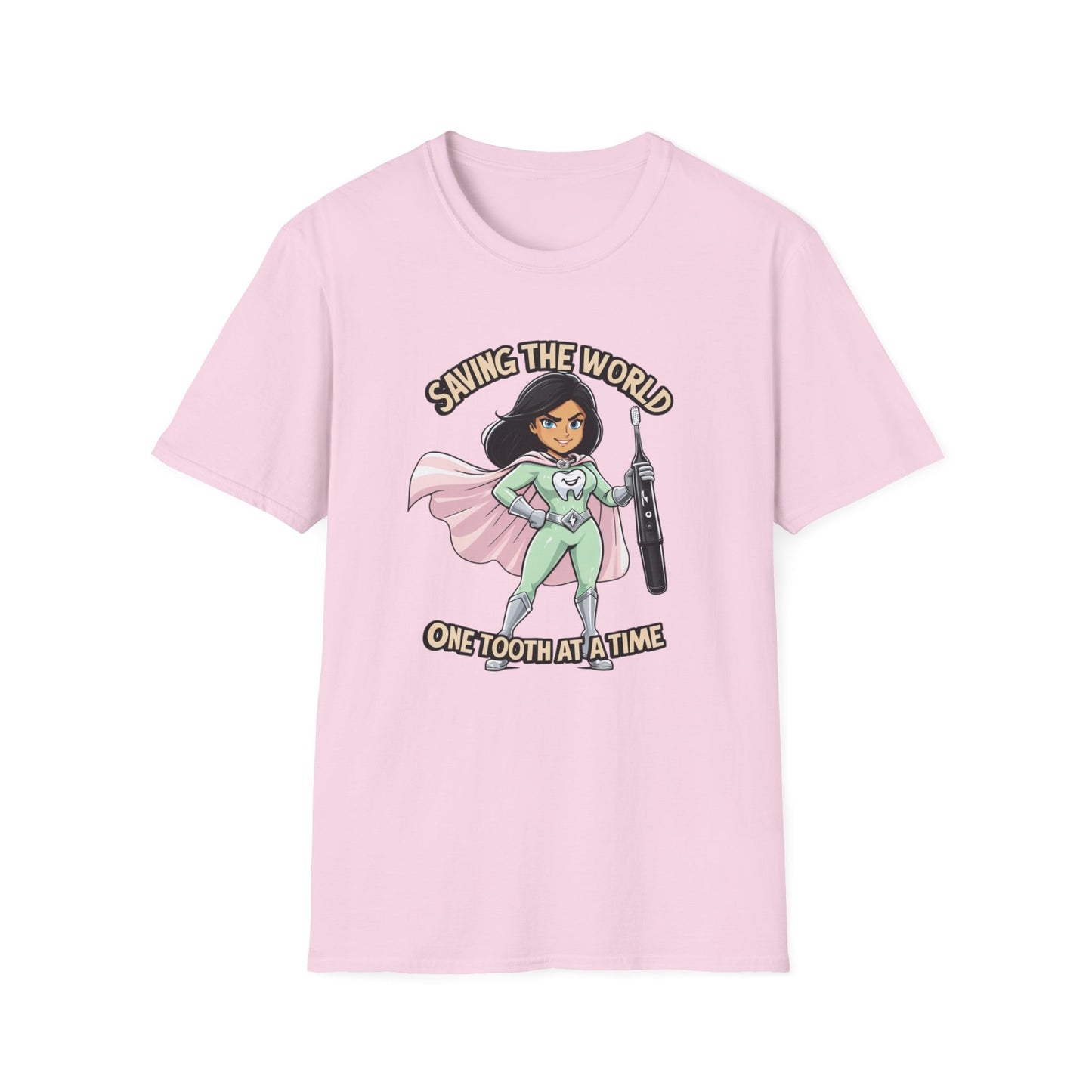 Super Smiles Defender - IW  Unisex Softstyle T-Shirt