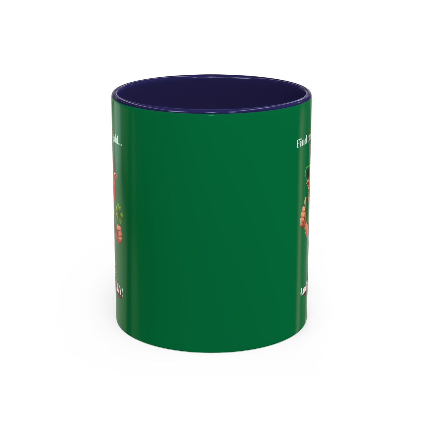 Accent Mug - Get Lucky M Design - 11oz